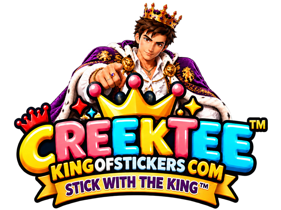 Creektee King of Stickers